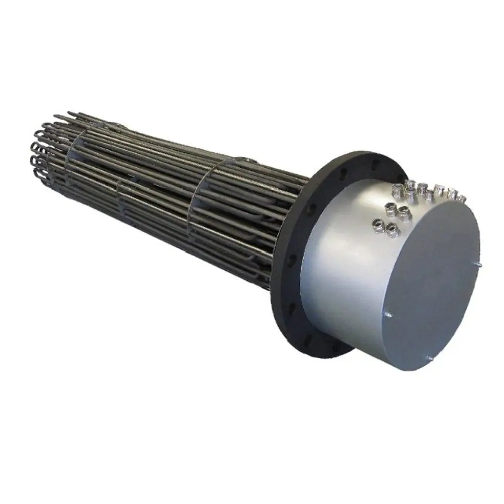 Pemanas Perendaman Tipe Flange Cairan Industri
